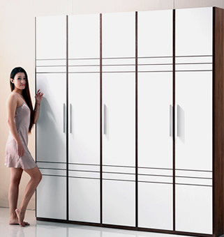 定制板式家具成品效果圖